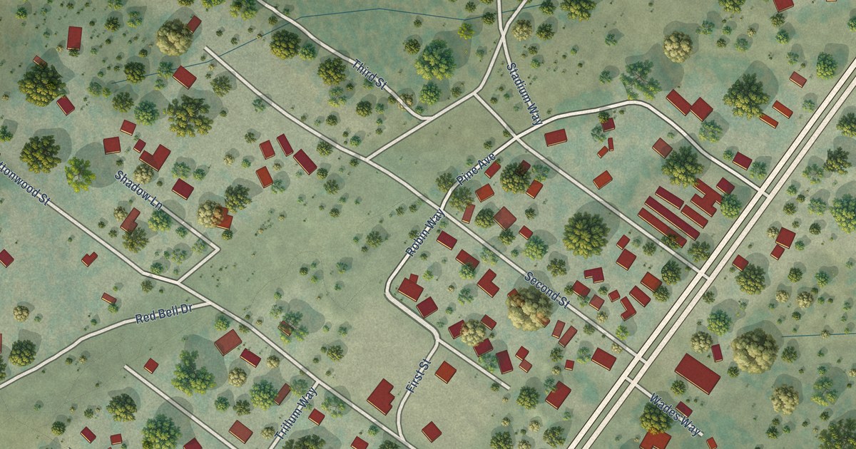 Map of Johnson Park, California in 2026