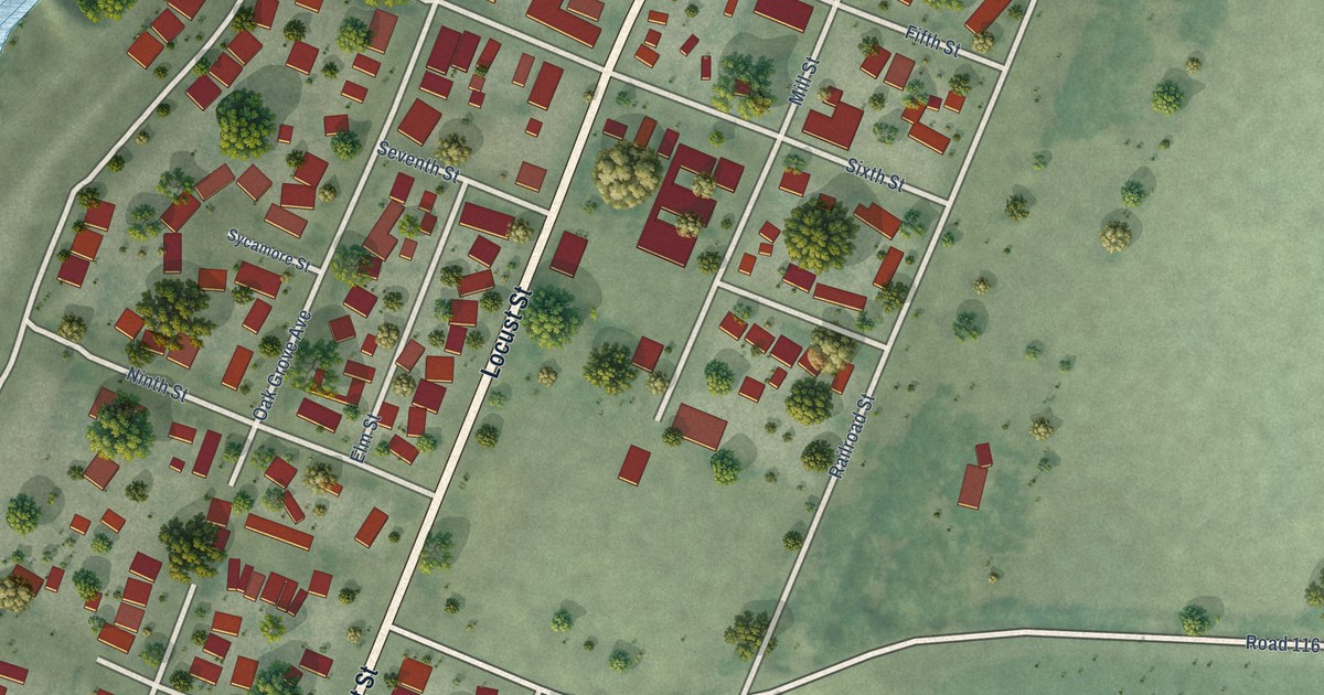 Map of Knights Landing, California in 2026