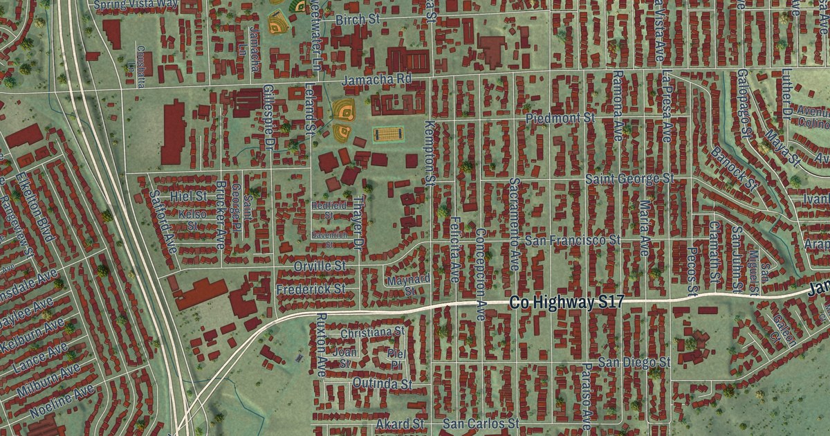 Map of La Presa, California in 2026