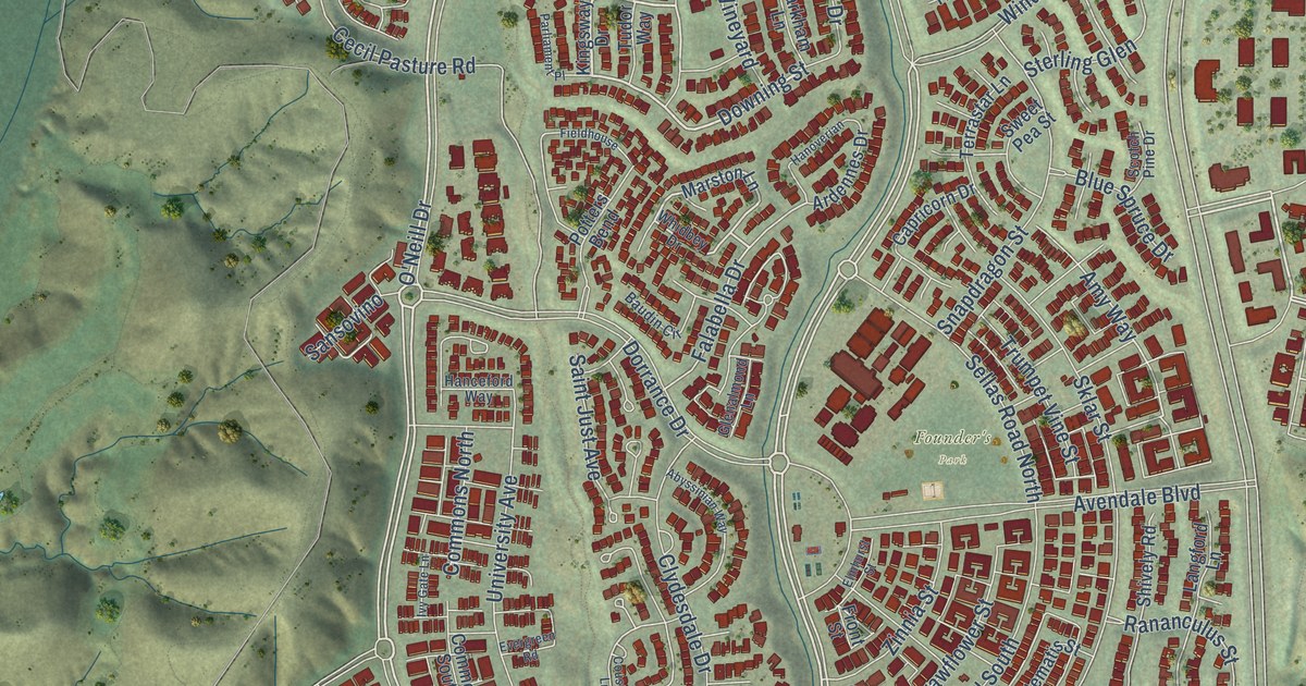 Map of Ladera Ranch, California in 2026