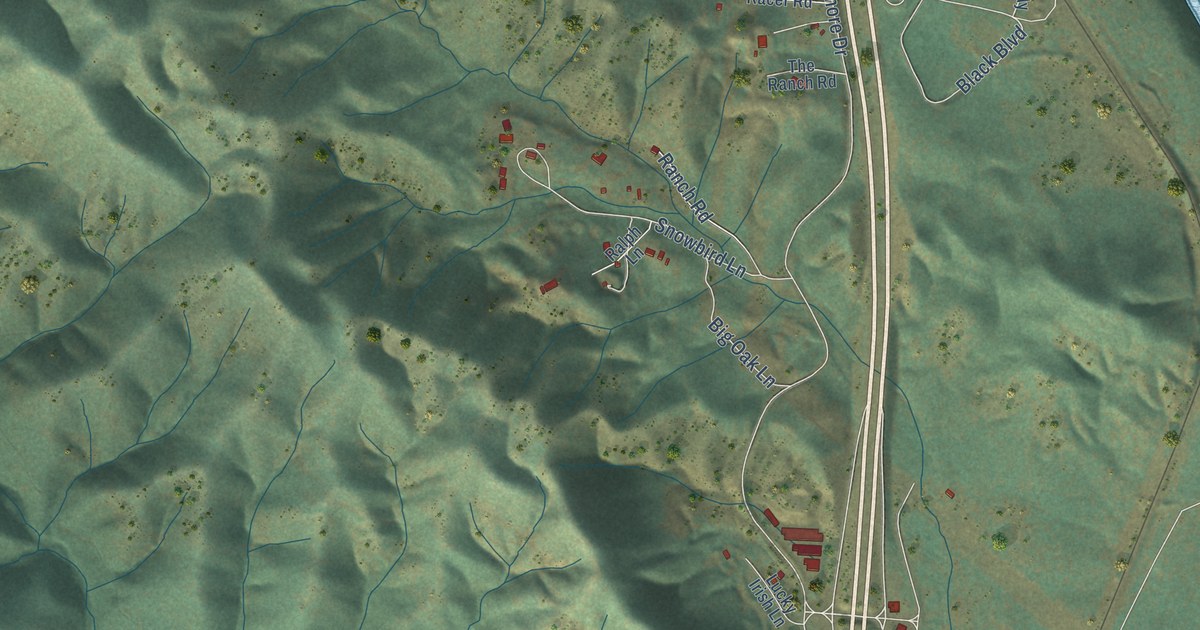 Map of Lakehead, California in 2026