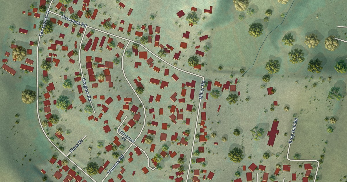 Map of Las Lomas, California in 2026