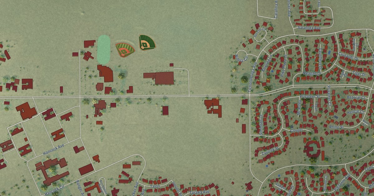 Map of Lemoore Station, California in 2026