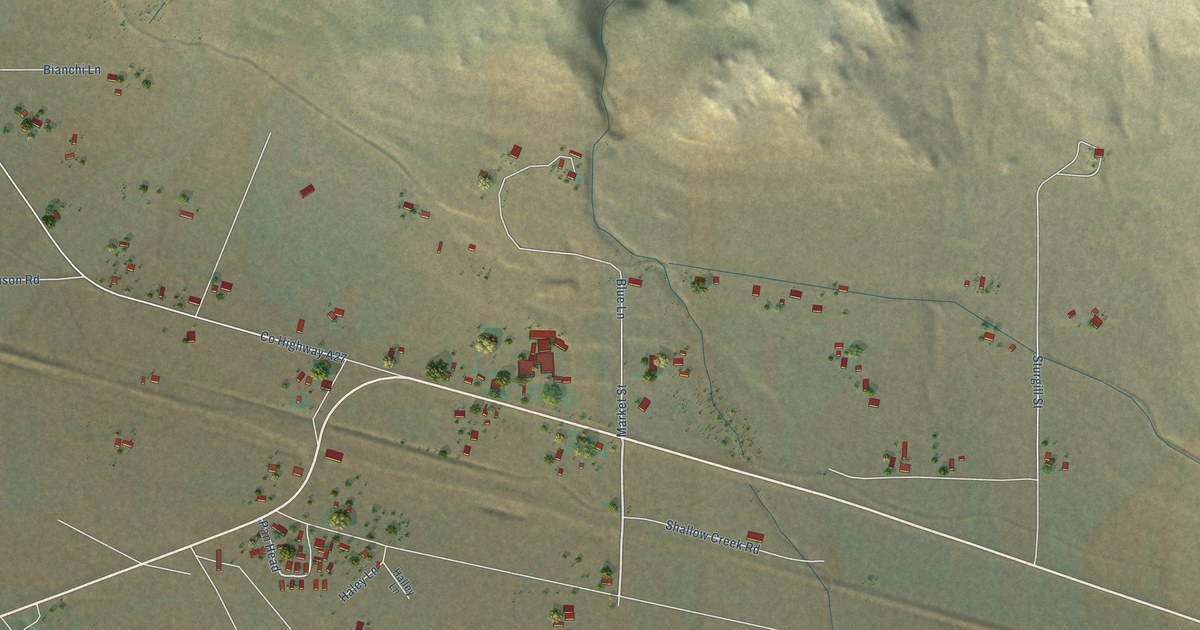 Map of Litchfield, California in 2026
