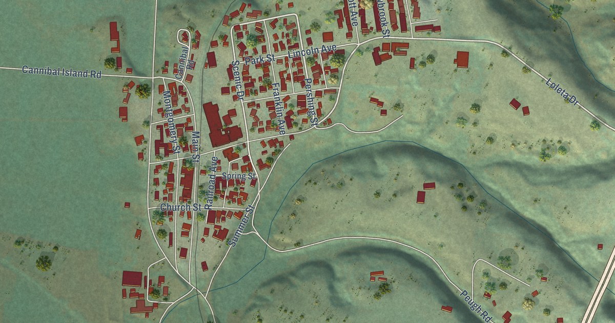 Map of Loleta, California in 2026