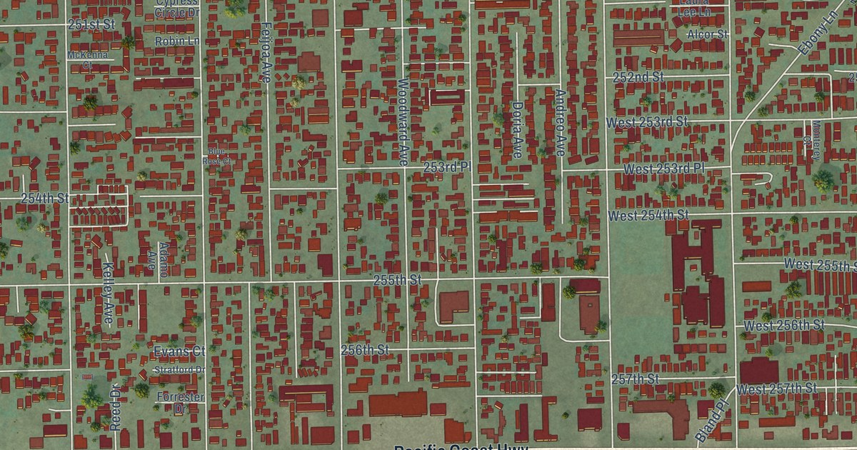Map of Lomita, California in 2026