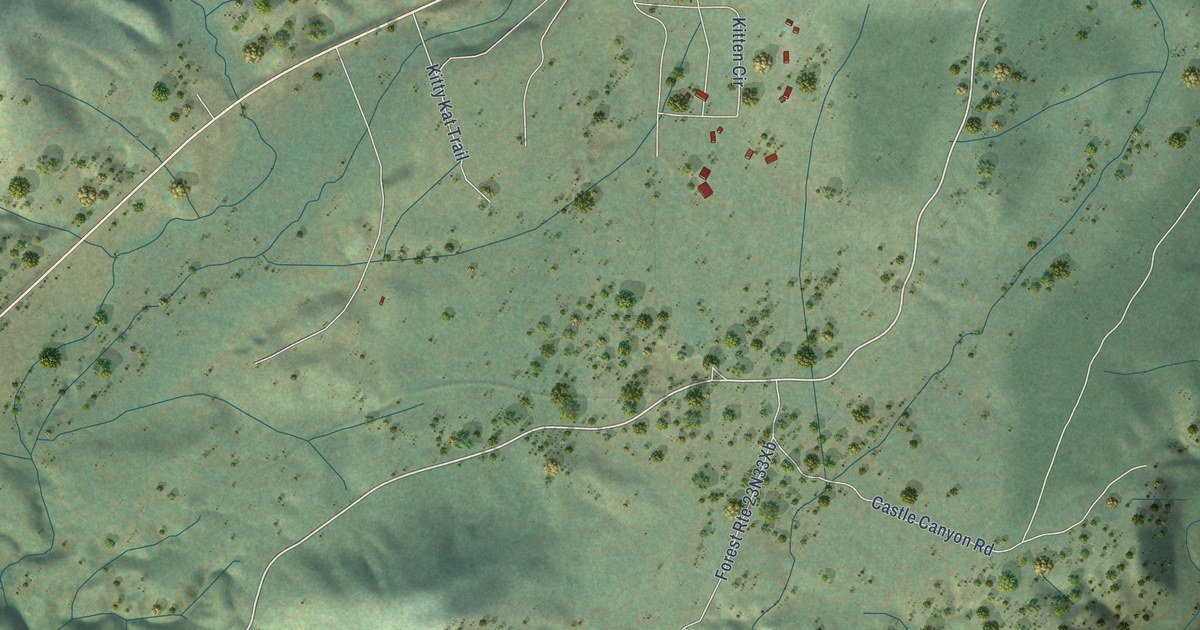 Map of Mabie, California in 2026
