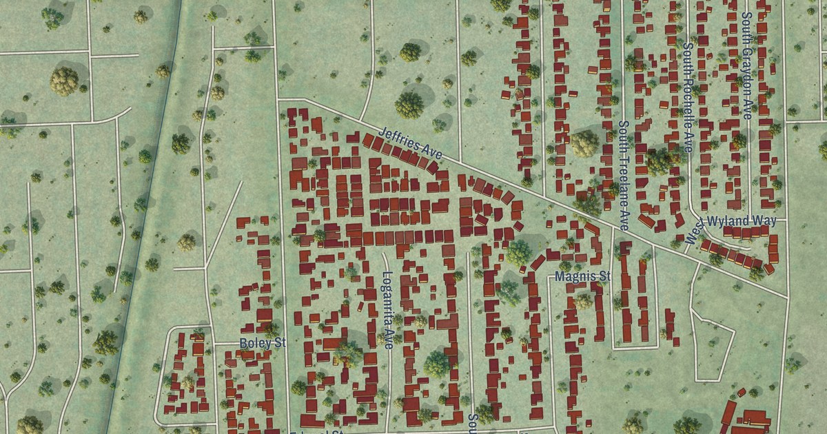 Map of Mayflower Village, California in 2026