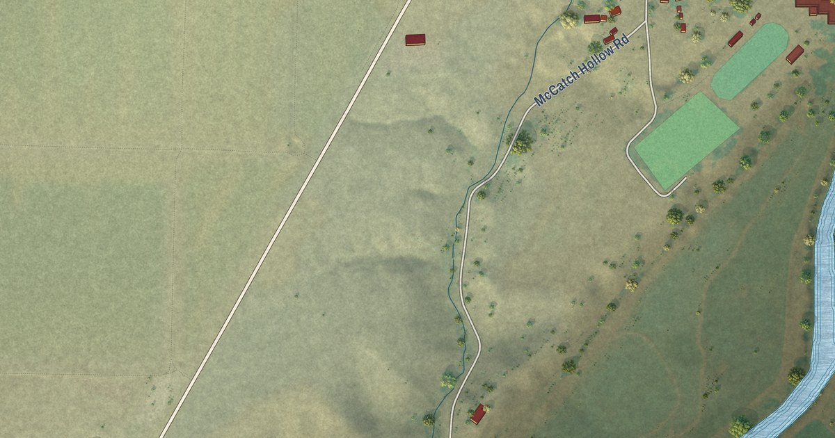 Map of McArthur, California in 2026