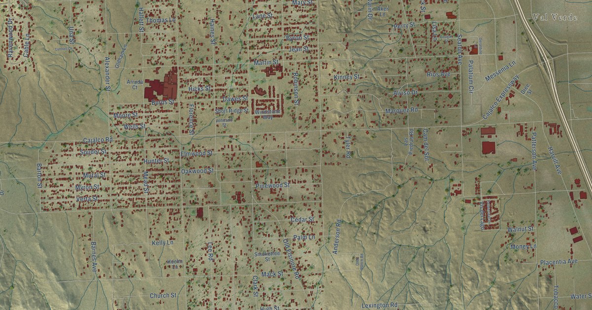 Map of Mead Valley, California in 2026