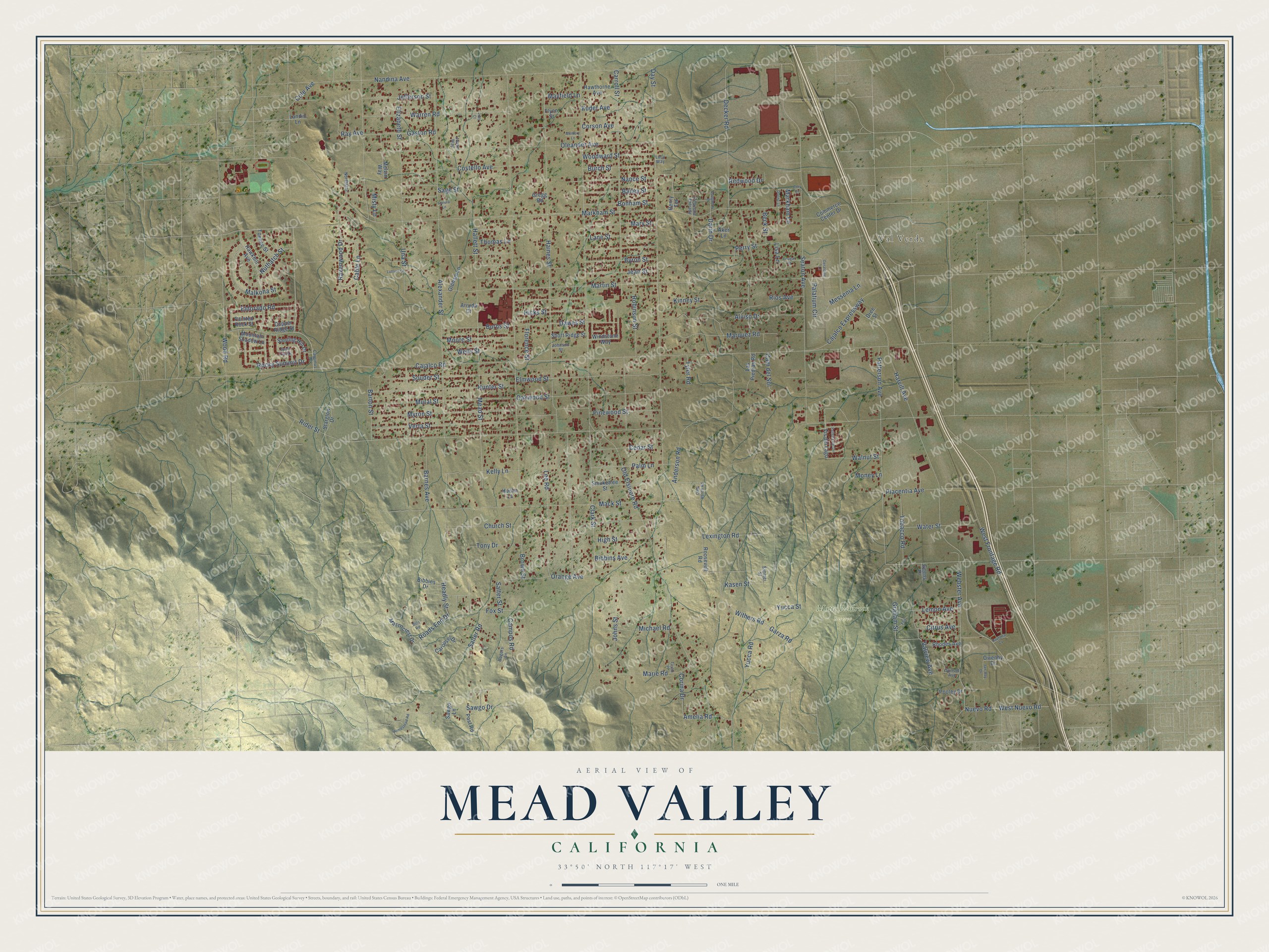 Watermarked full-map preview of Mead Valley, California