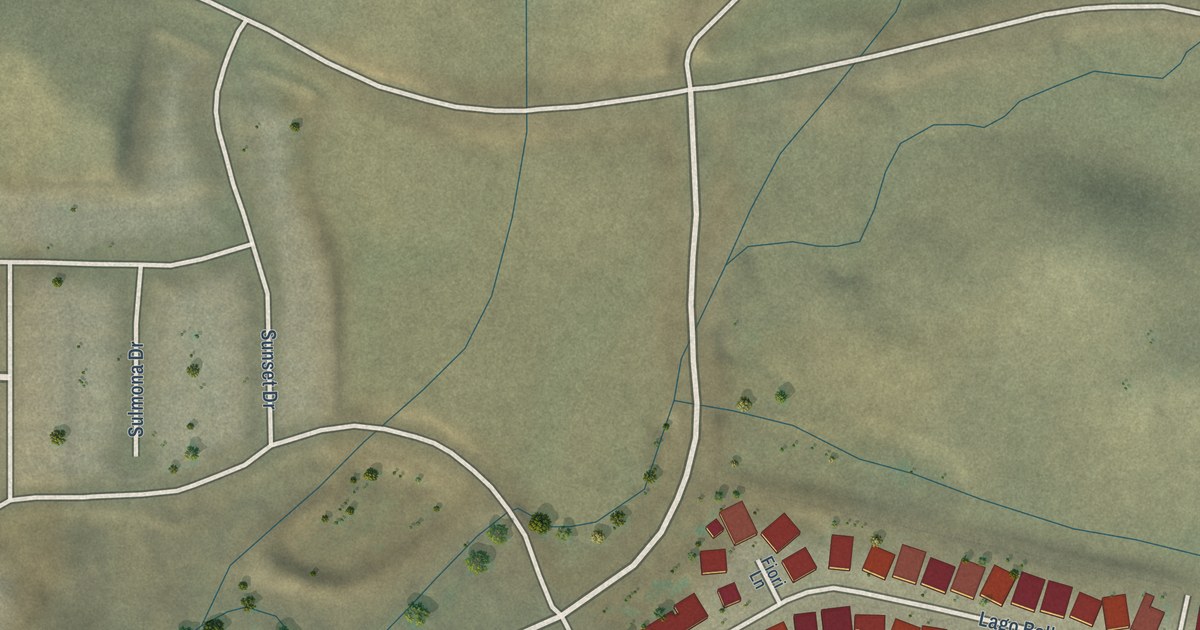 Map of Millerton, California in 2026