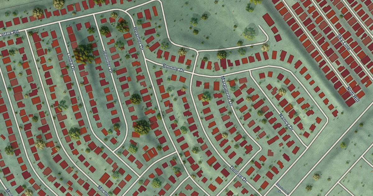 Map of Montalvin Manor, California in 2026