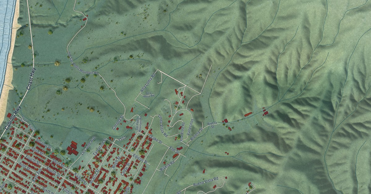 Map of Montara, California in 2026