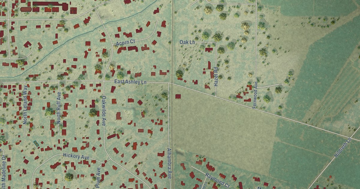 Map of Morada, California in 2026