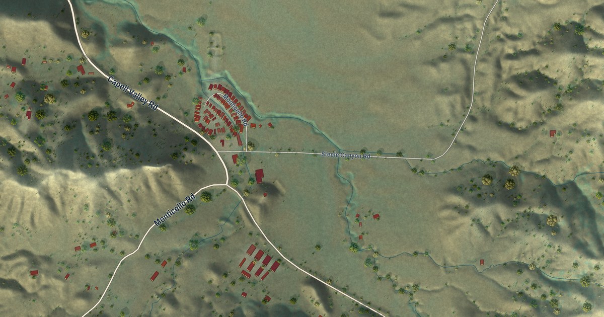 Map of Moskowite Corner, California in 2026