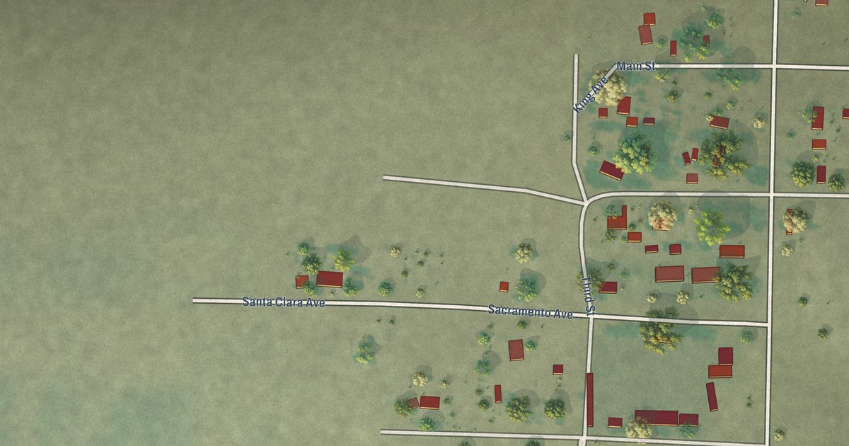 Map of Mount Hebron, California in 2026