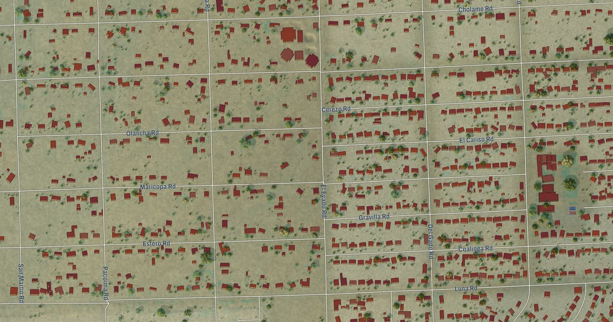 Map of Mountain View Acres, California in 2026