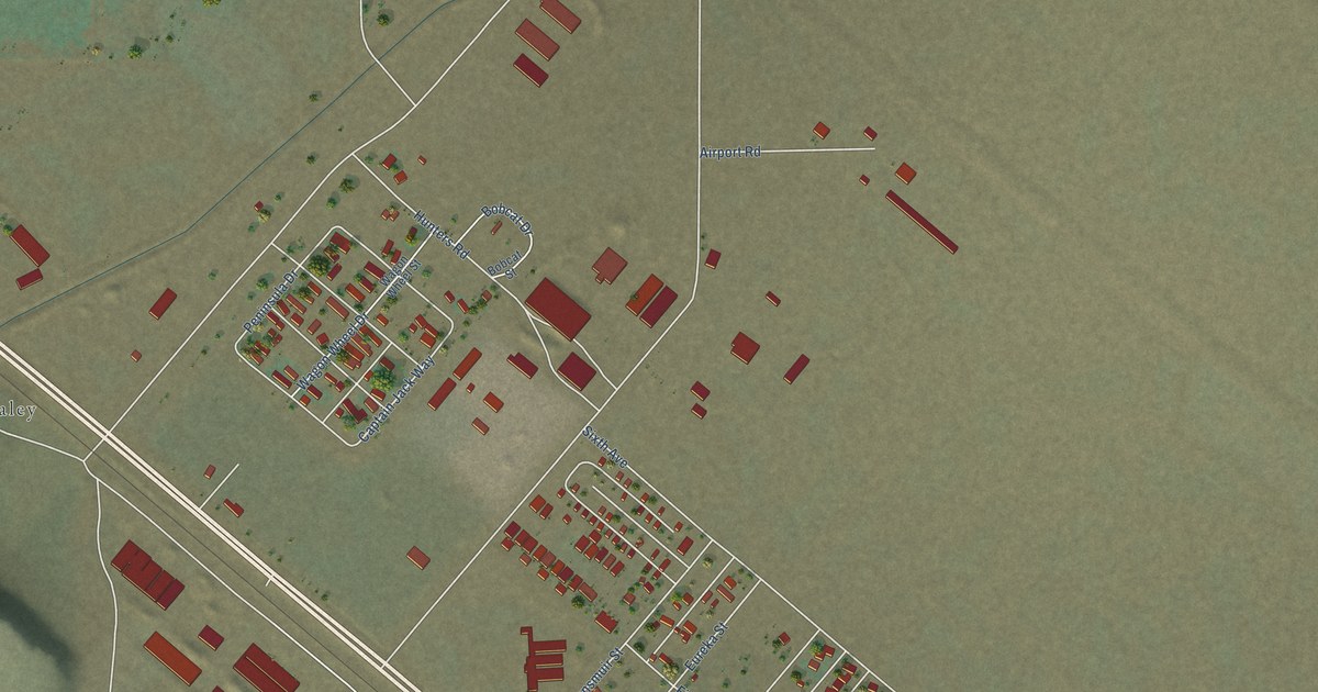 Map of Newell, California in 2026