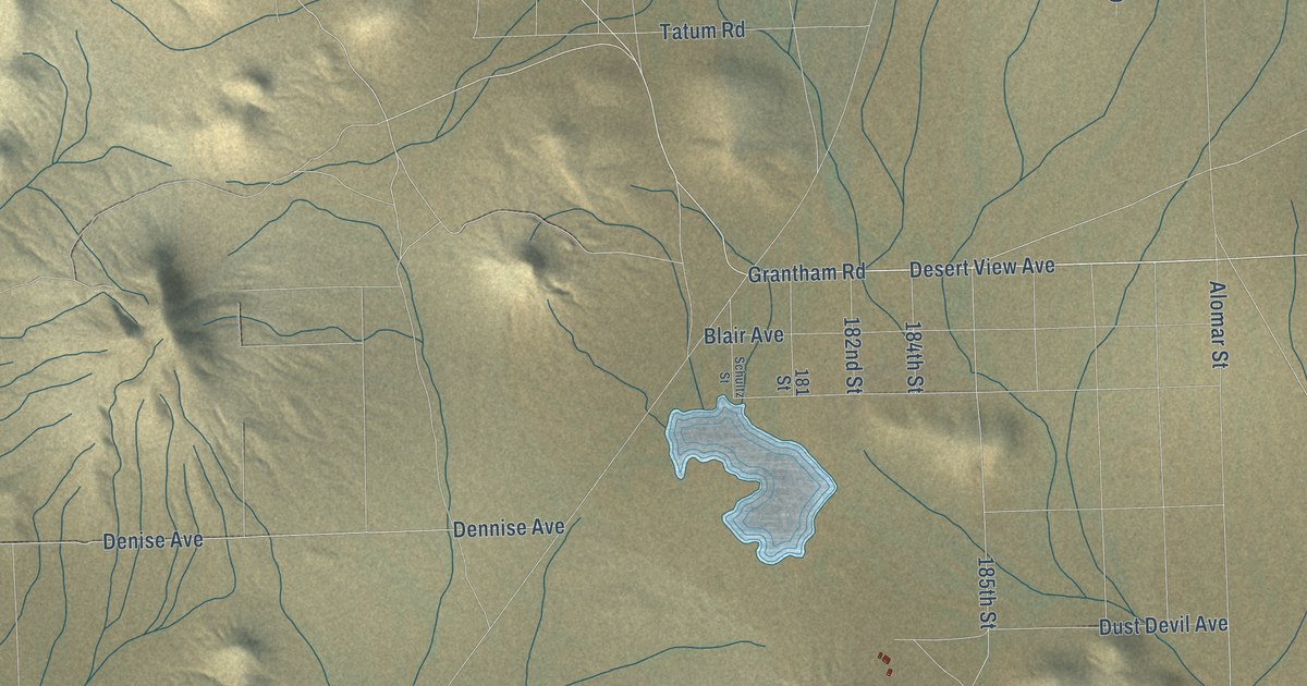 Map of North Edwards, California in 2026