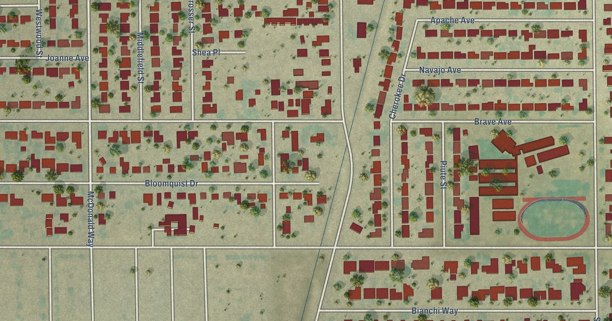 Map of Old Stine, California in 2026