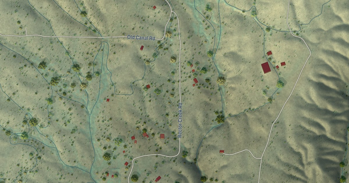 Map of Ono, California in 2026