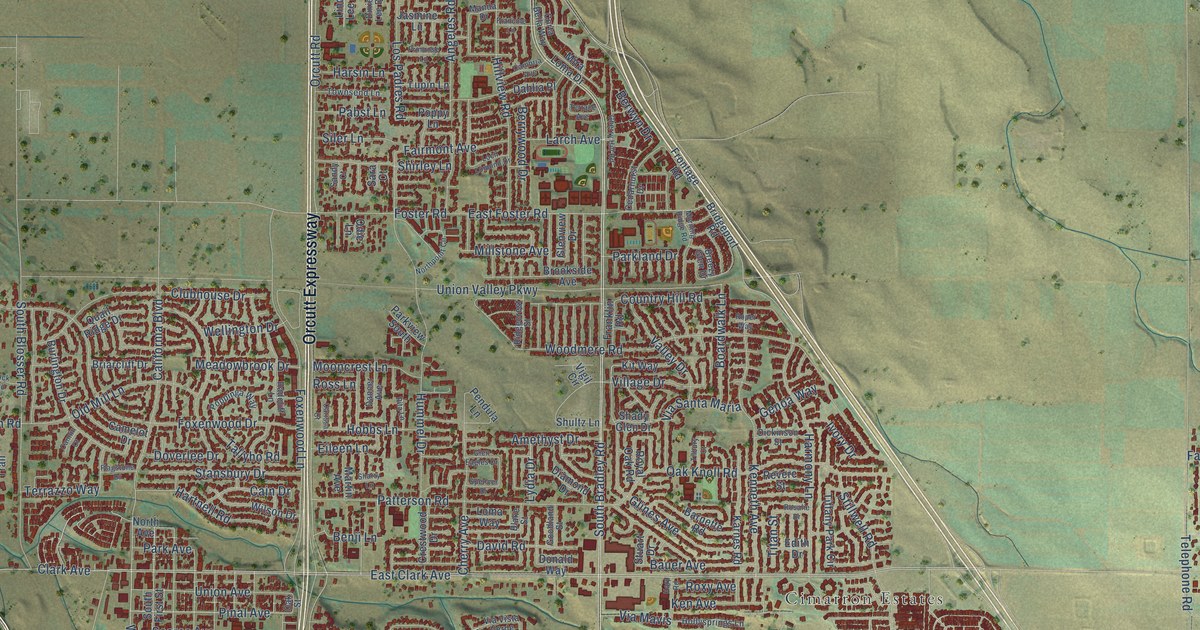 Map of Orcutt, California in 2026