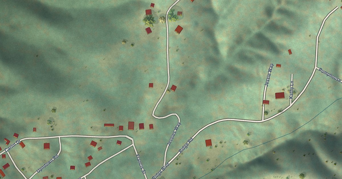 Map of Panorama Heights, California in 2026