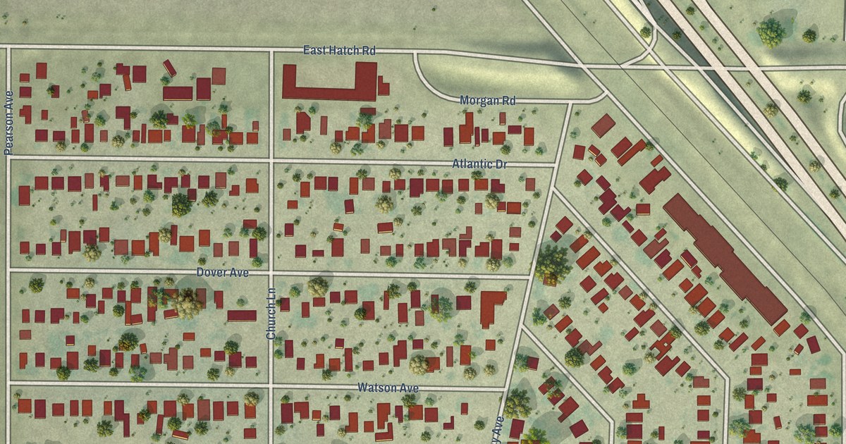 Map of Parklawn, California in 2026