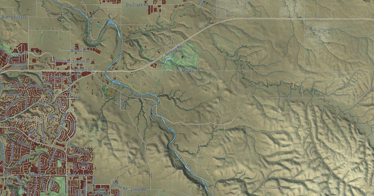 Map of Paso Robles, California in 2026