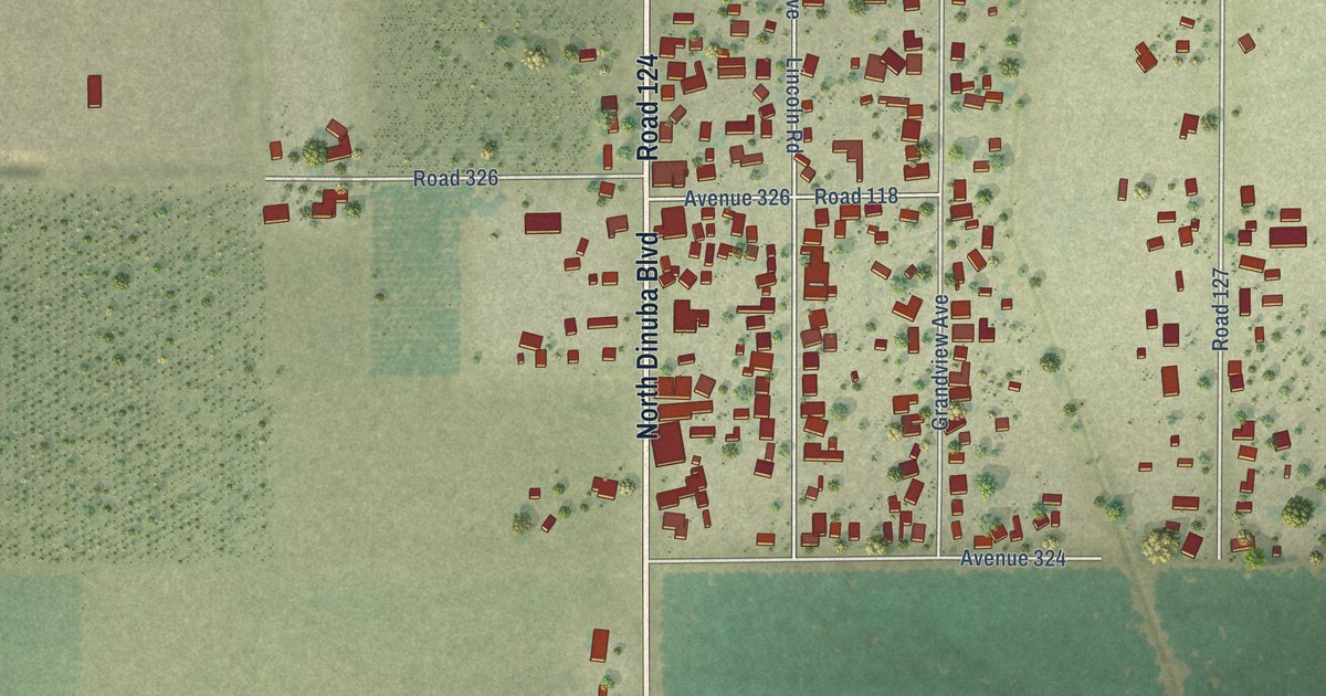 Map of Patterson Tract, California in 2026