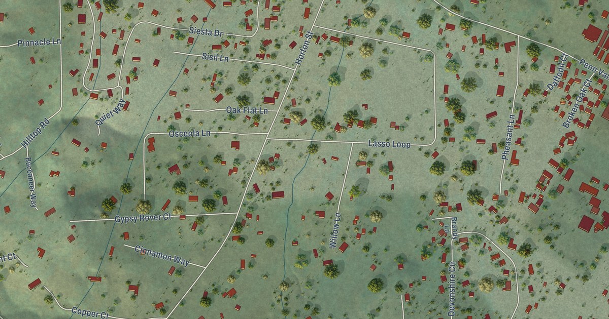 Map of Penn Valley, California in 2026