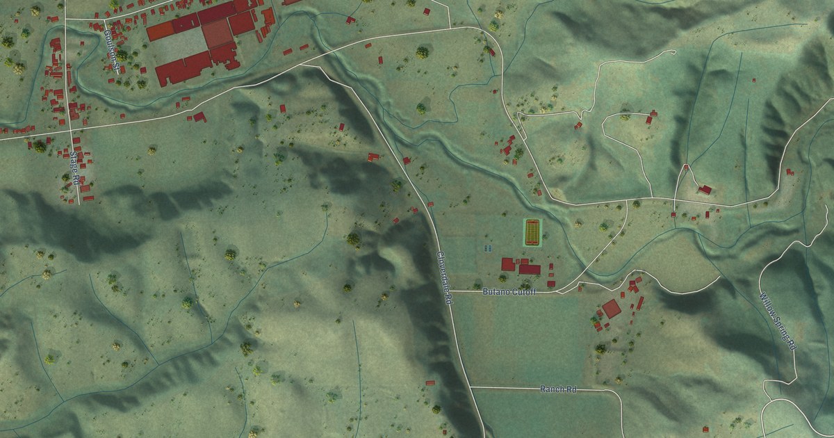 Map of Pescadero, California in 2026
