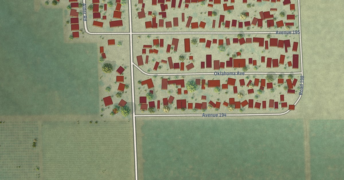 Map of Plainview, California in 2026
