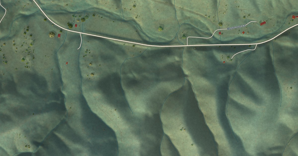 Map of Platina, California in 2026