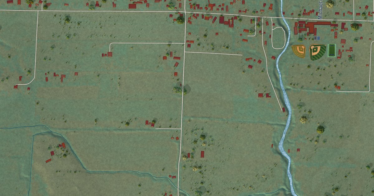 Map of Potter Valley, California in 2026