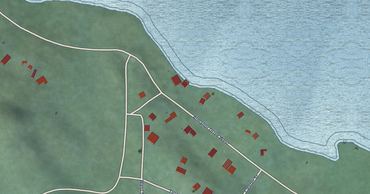 Map of Prattville, California in 2026