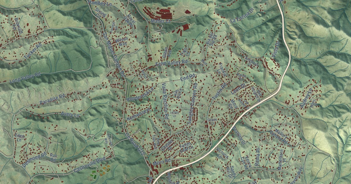 Map of Prunedale, California in 2026