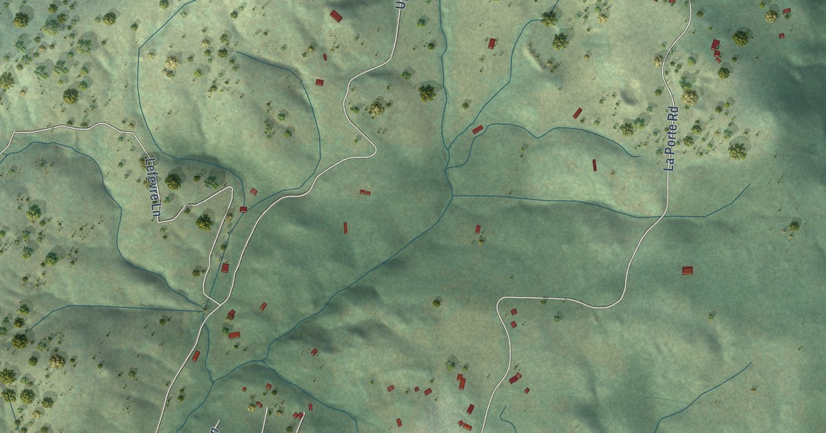 Map of Rackerby, California in 2026