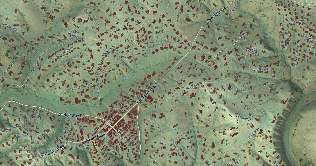 Map of Rancho Santa Fe, California in 2026