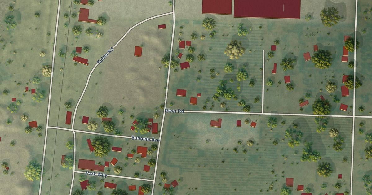 Map of Richfield, California in 2026