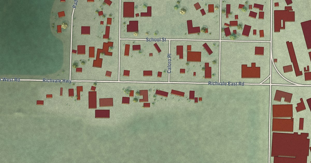 Map of Richvale, California in 2026