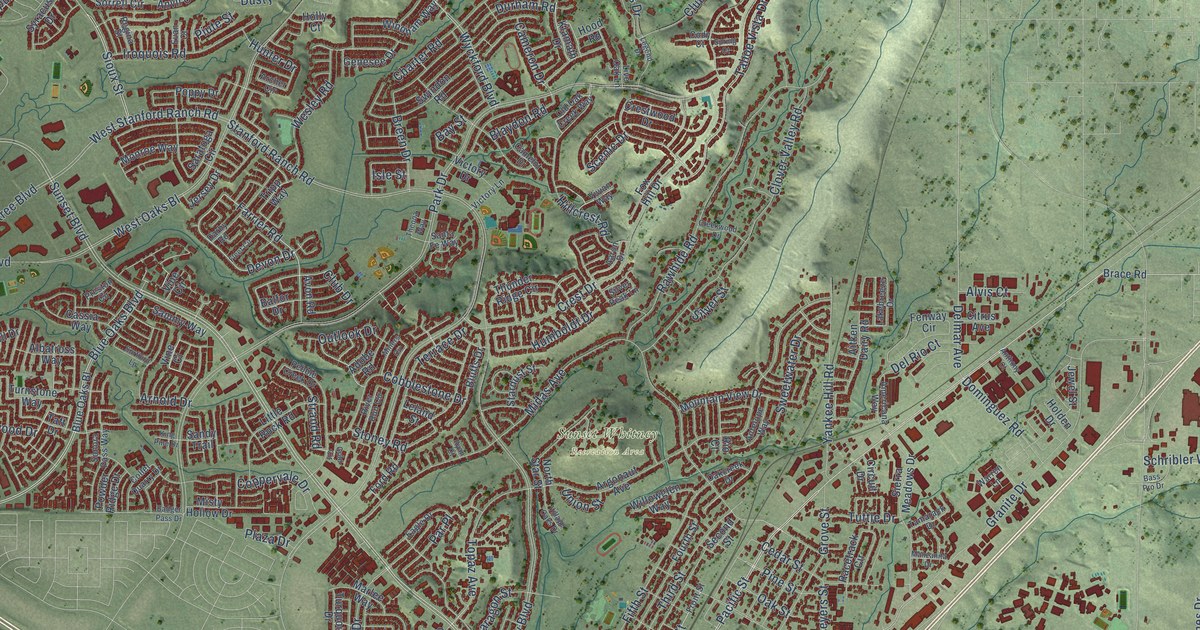 Map of Rocklin, California in 2026