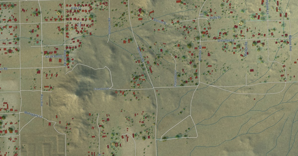 Map of Romoland, California in 2026
