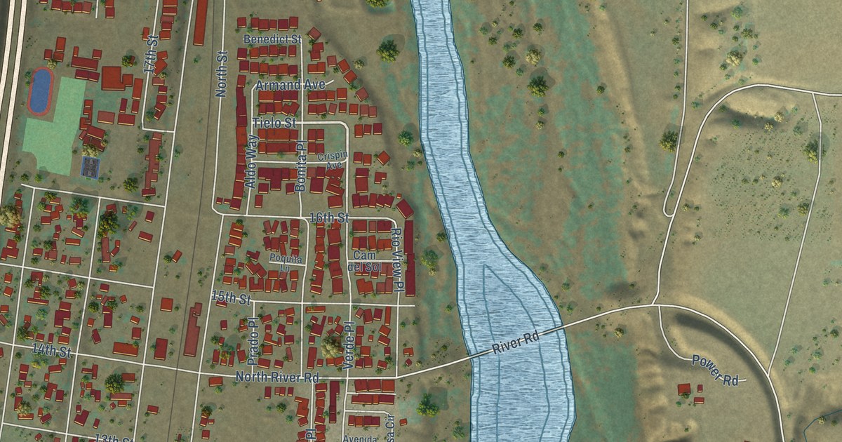 Map of San Miguel, San Luis Obispo County, California in 2026