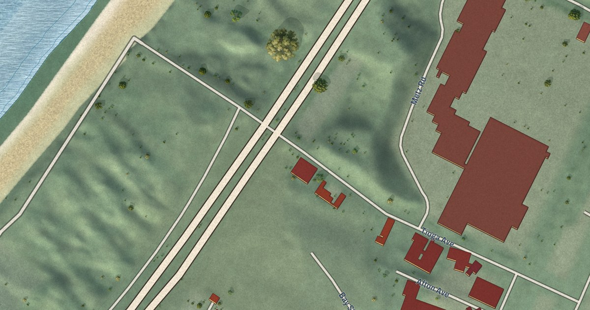 Map of Sand City, California in 2026