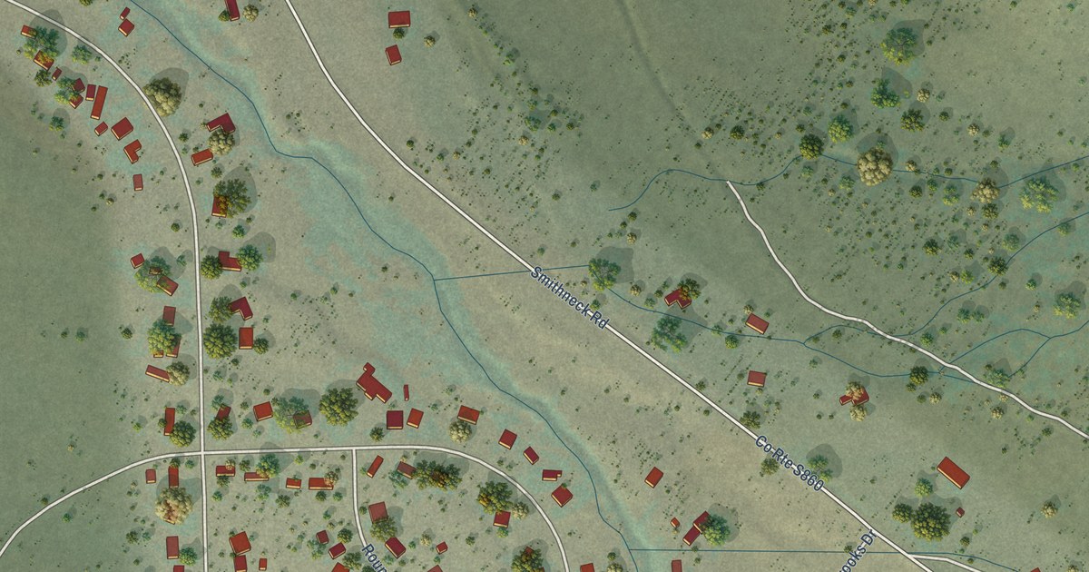 Map of Sierra Brooks, California in 2026