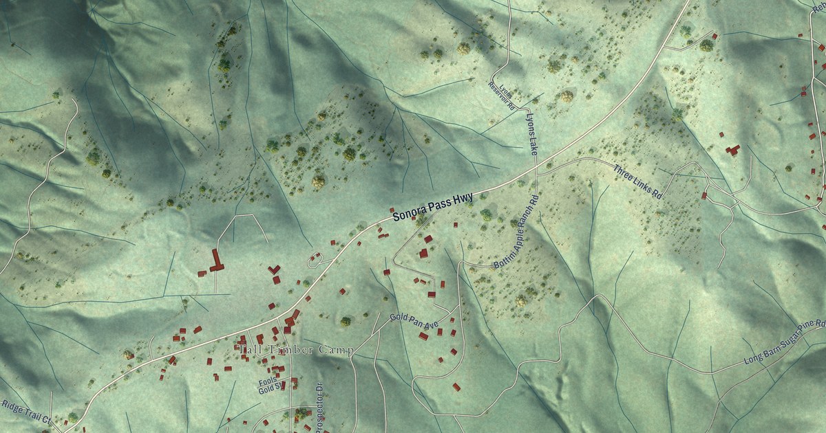 Map of Sierra Village, California in 2026