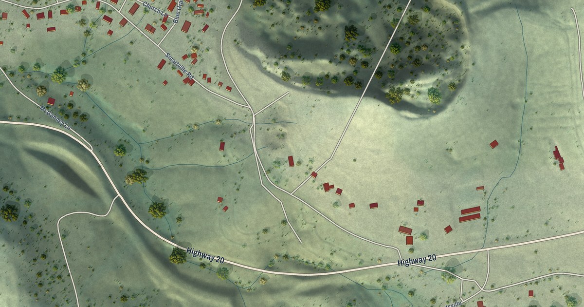 Map of Smartsville, California in 2026