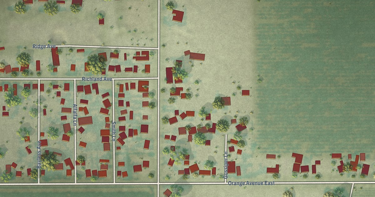 Map of Smith Corner, California in 2026